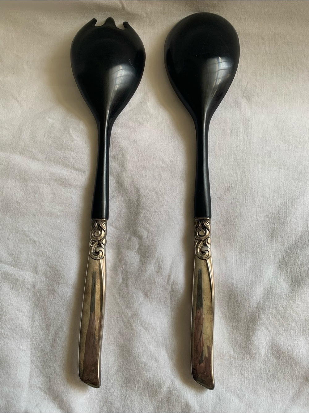 Vintage 2 Piece Salad Serving Set - Picture 7 of 14